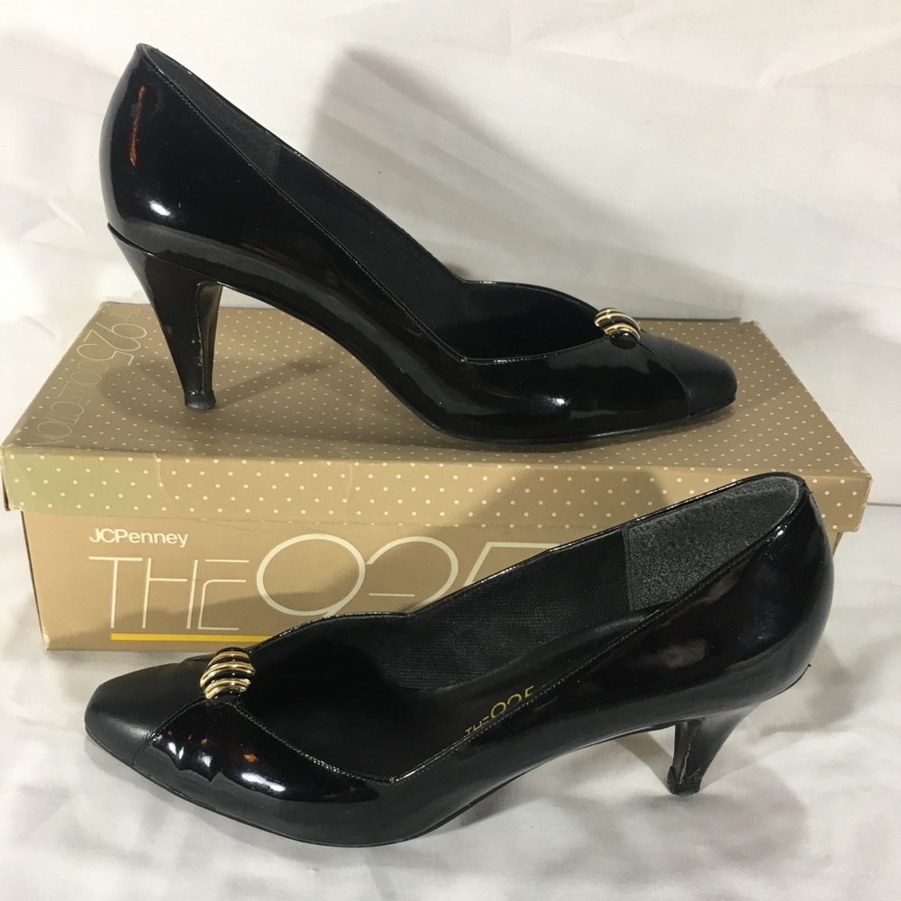 Vintage Black 925 JCPenney Collection Heel - Picture 2 of 6